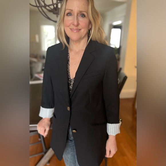 Rag and Bone black Charles boyfriend blazer in excellent condition. - Picture 4 of 5